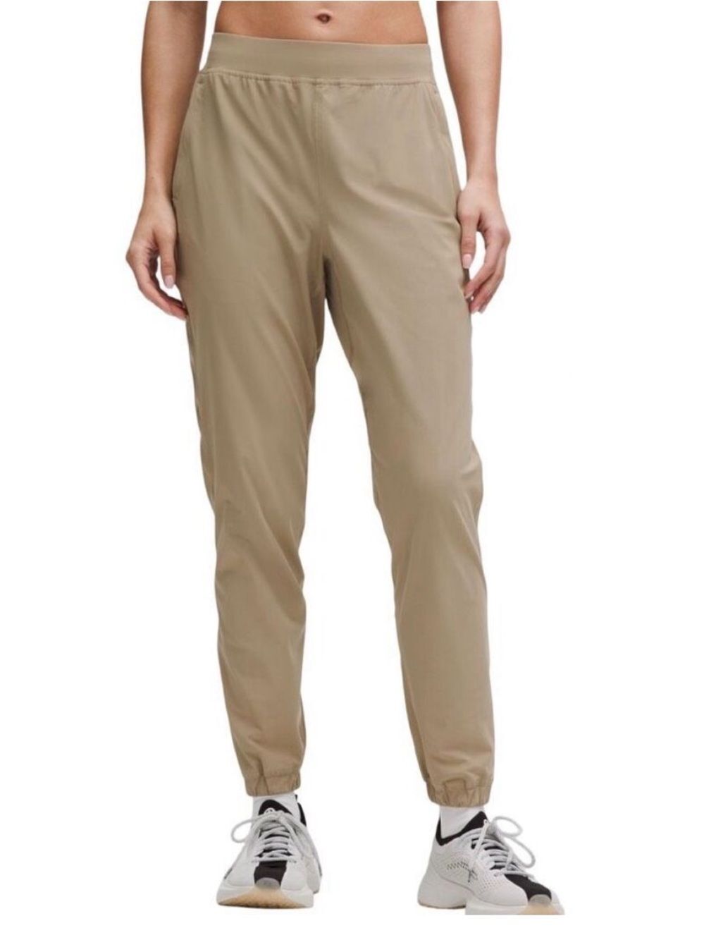 Lululemon Adapted State High Rise Jogger Beige Tan Womens 4